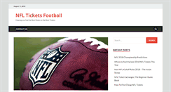 Desktop Screenshot of nflticketsfootball.com